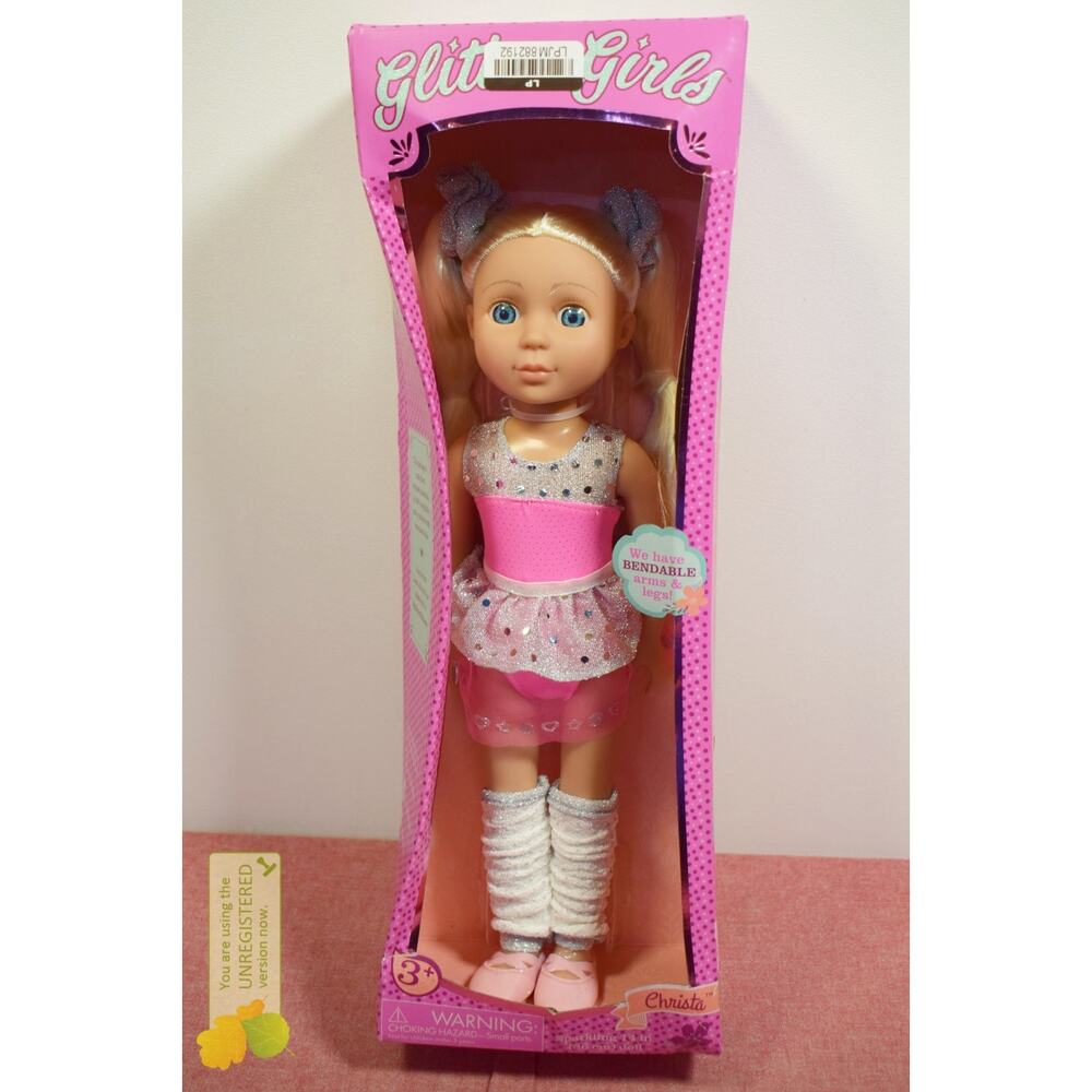 Glitter Girls 14-inch Doll in Ballerina Outfit Christa